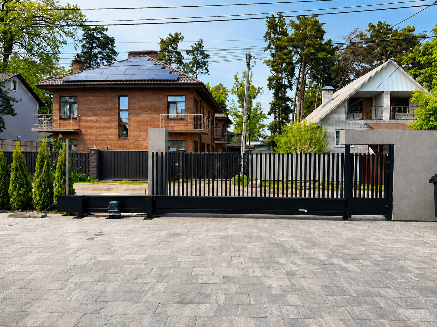 Палісадна система PALISAD BonaFence ракурс 8
